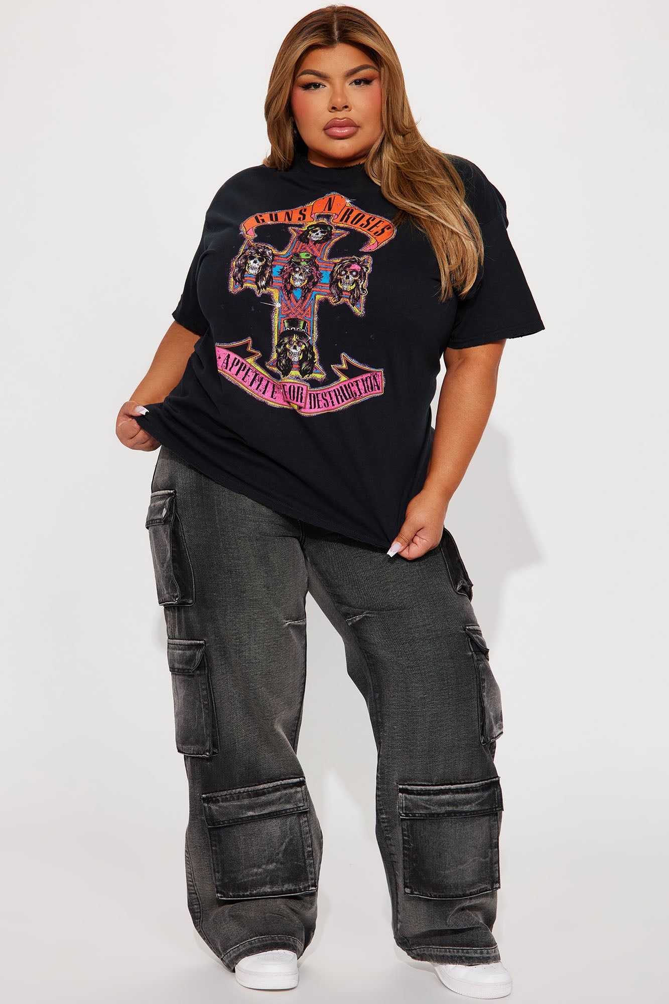 Appetite For Destruction Guns N Roses Tshirt - Black sold by Fashion Nova product image thumbnail 5