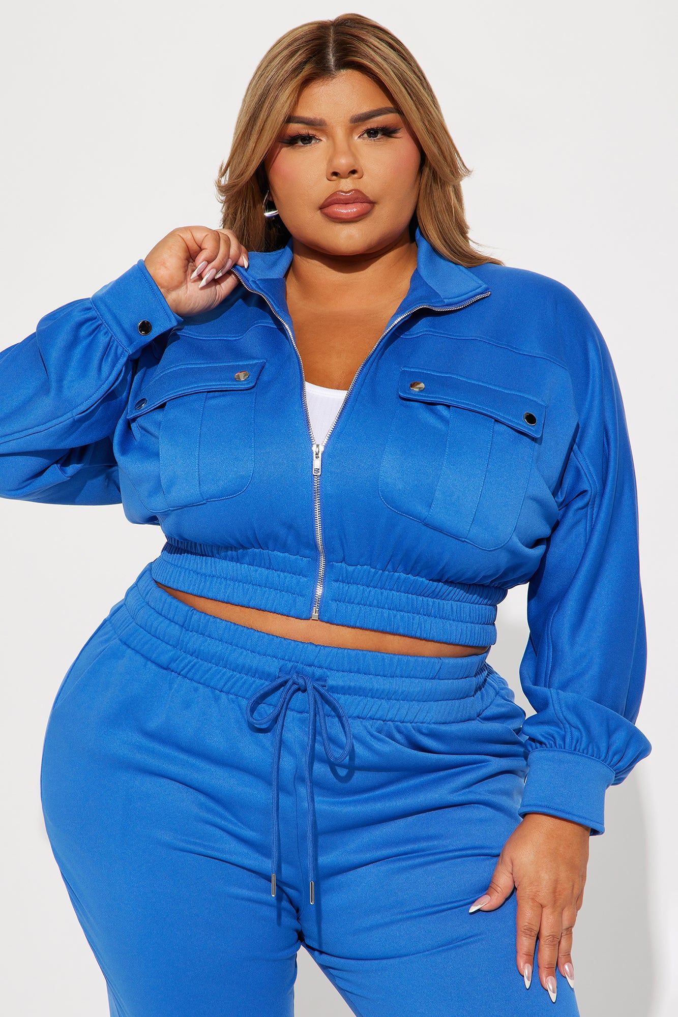Laid Back Jogger Set - Blue sold by Fashion Nova product image thumbnail 6