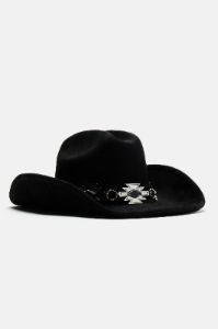 No Taming This Spirit Cowboy Hat - Black sold by Fashion Nova