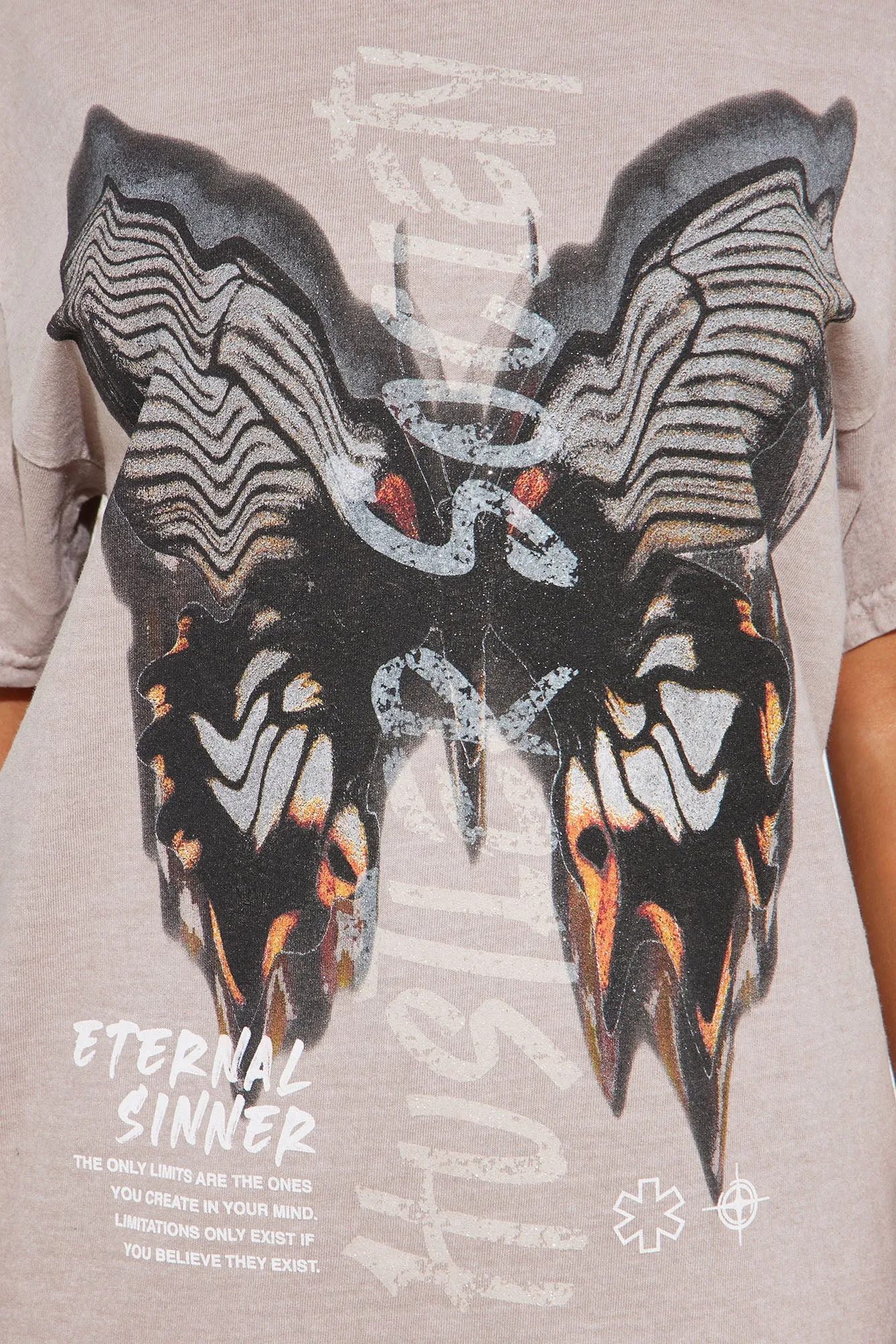 Eternal Mindset Washed Tishirt - Khaki sold by Fashion Nova product image thumbnail 3