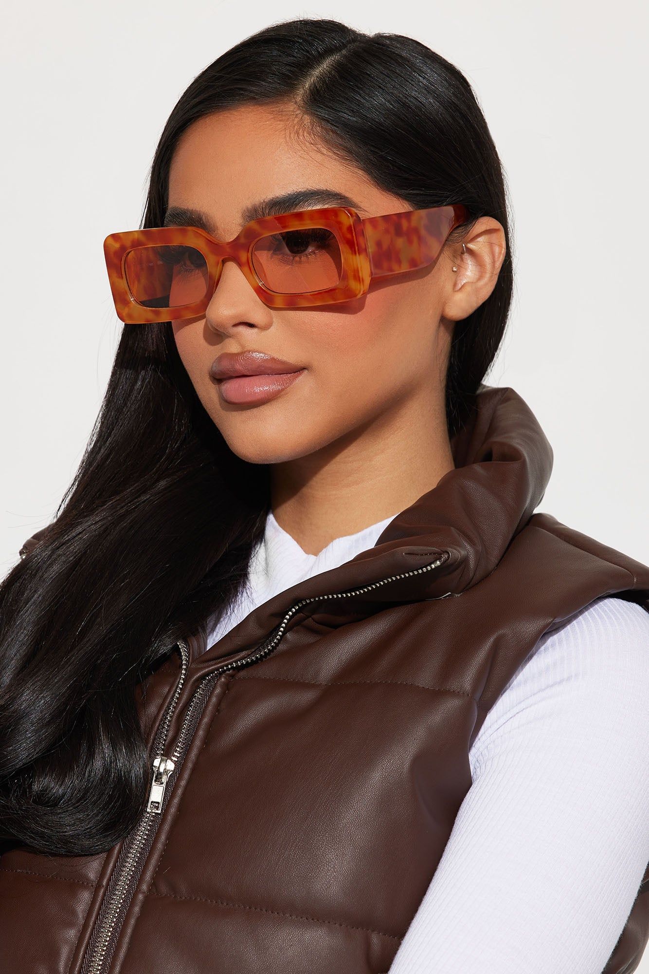Blazing Summer Sunglasses - Tortoise sold by Fashion Nova