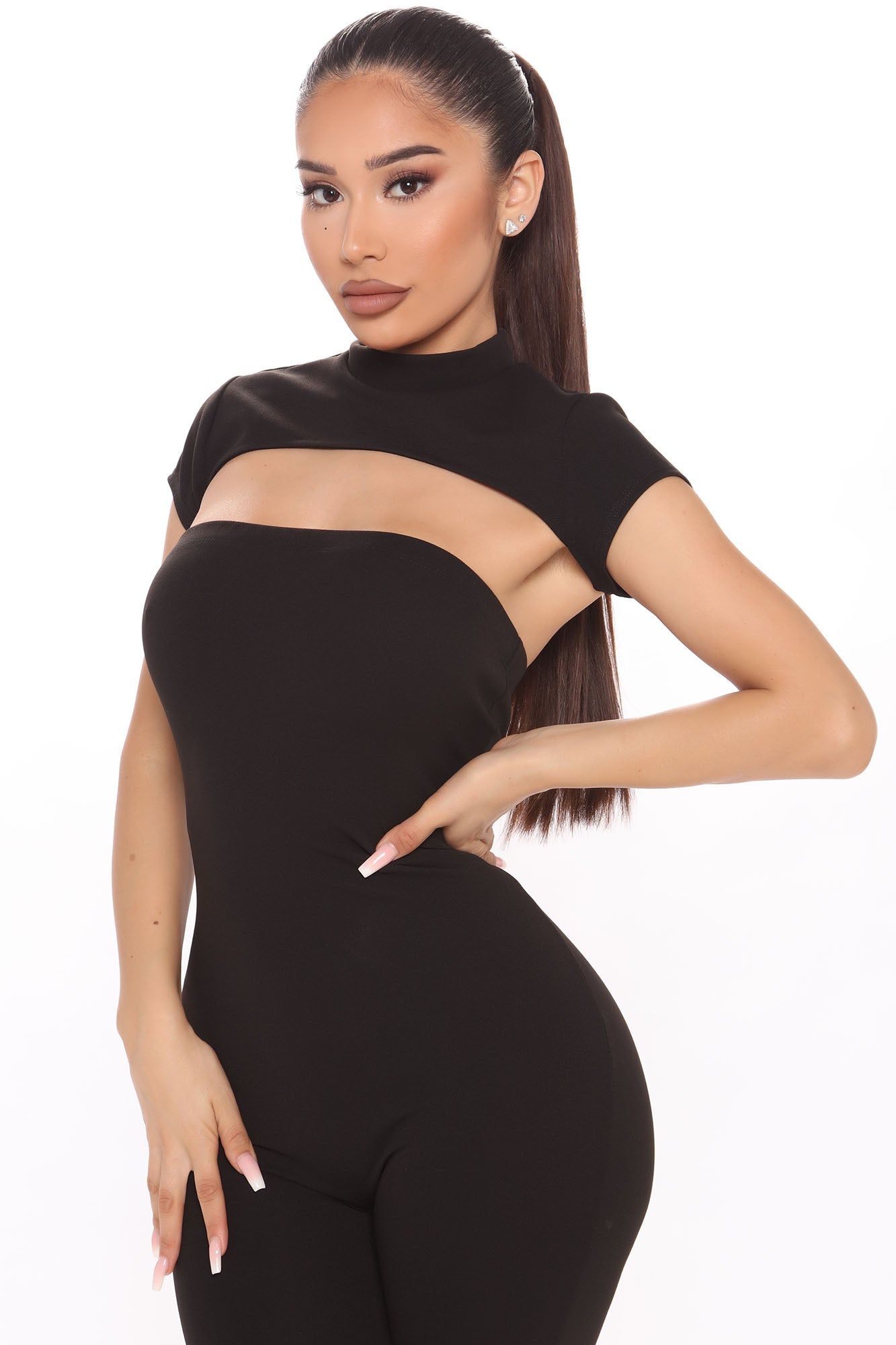 It's The Look Jumpsuit Set - Black sold by Fashion Nova product image thumbnail 2