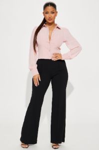 A Way With Words Shirt - Blush sold by Fashion Nova