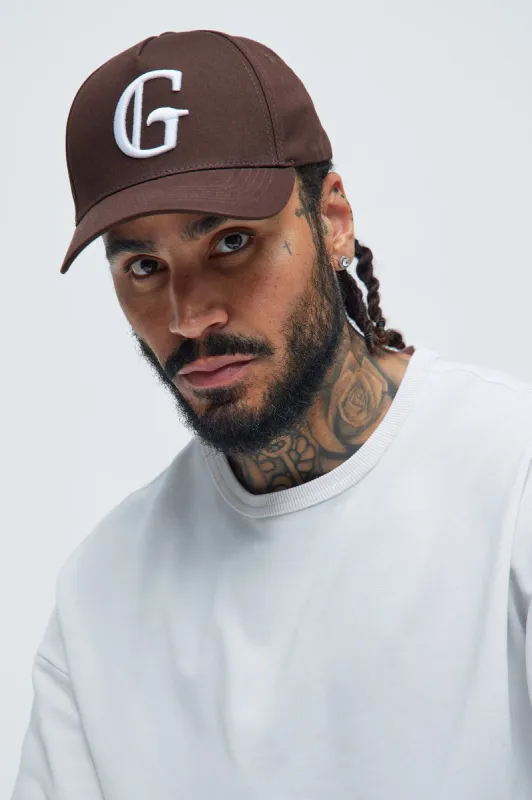 Georgia Snapback Hat - Dark Brown sold by Fashion Nova