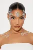 She Was A Fairy Rhinestone Face Jewel Set - Clear sold by Fashion Nova