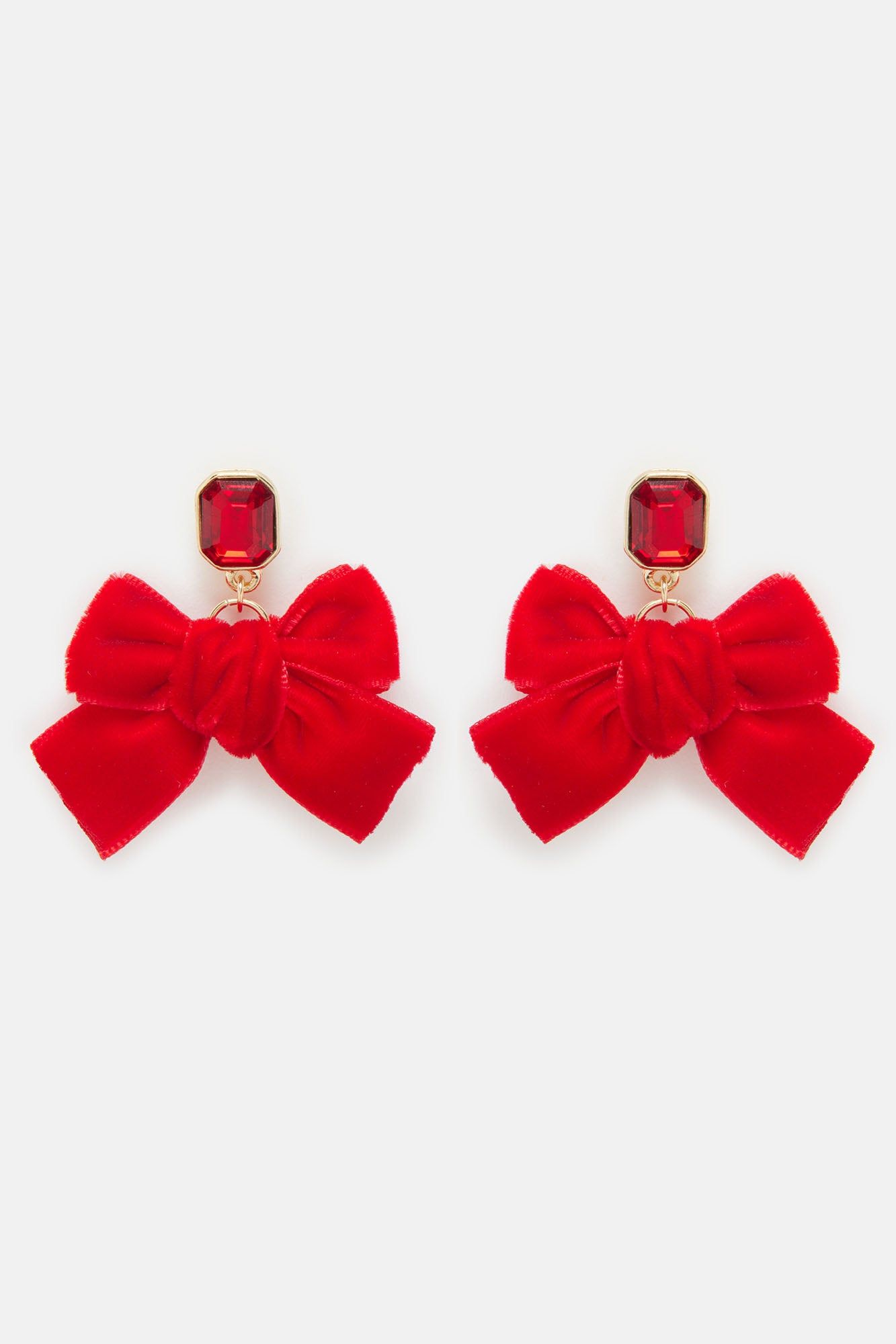 Best Gift Yet Earrings - Red sold by Fashion Nova product image thumbnail 3