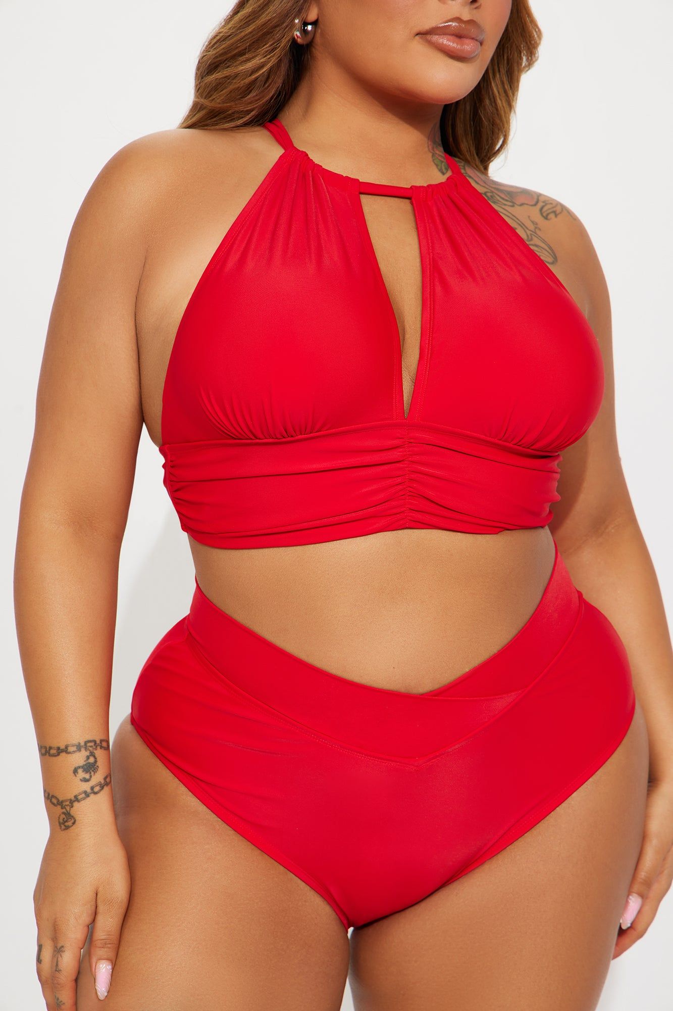 Debbie 2 Piece Bikini - Red sold by Fashion Nova product image thumbnail 5