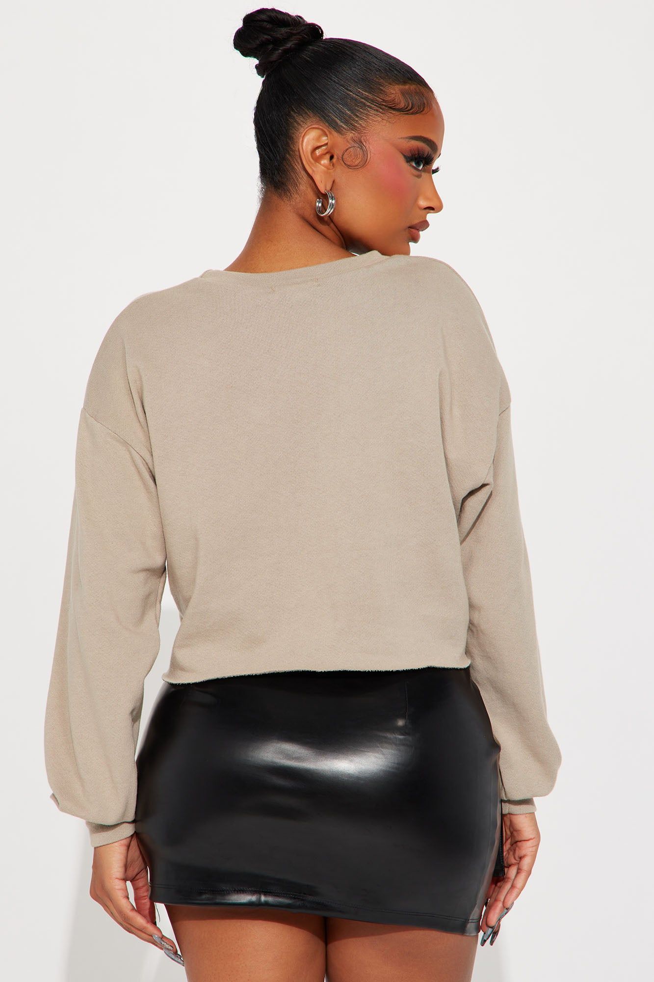 Nashville Has My Heart Top - Taupe sold by Fashion Nova product image thumbnail 3