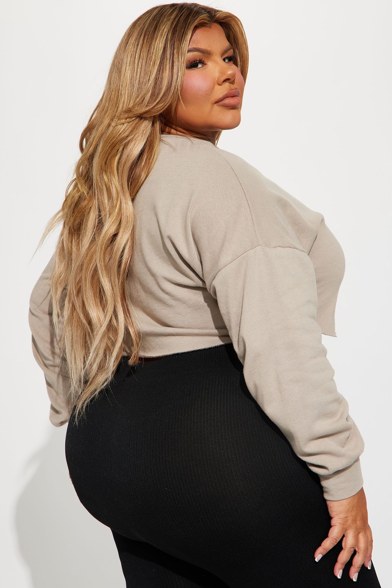 Nashville Has My Heart Top - Taupe sold by Fashion Nova product image thumbnail 8