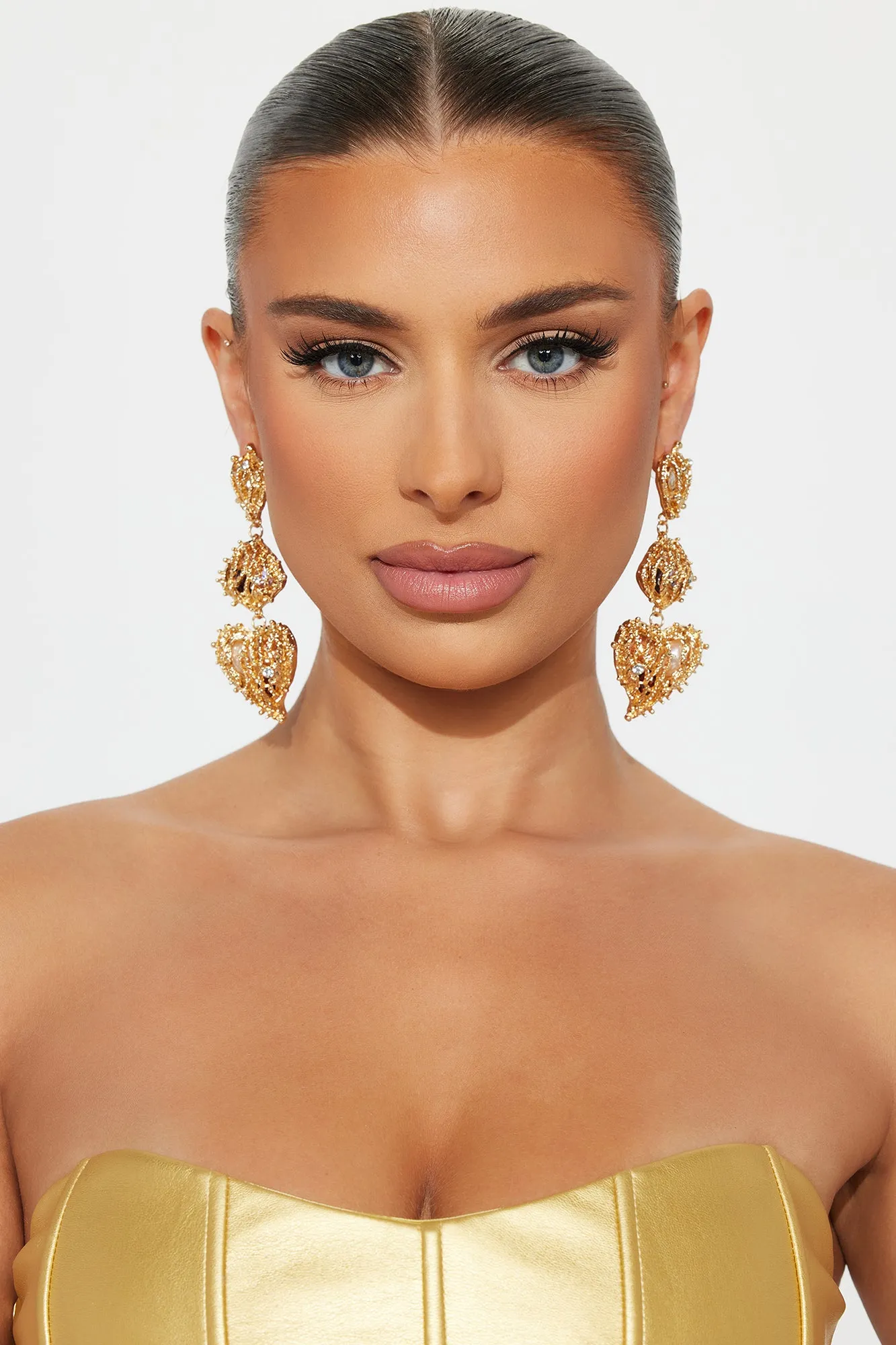 Crave You Earrings - Gold sold by Fashion Nova product image thumbnail 2