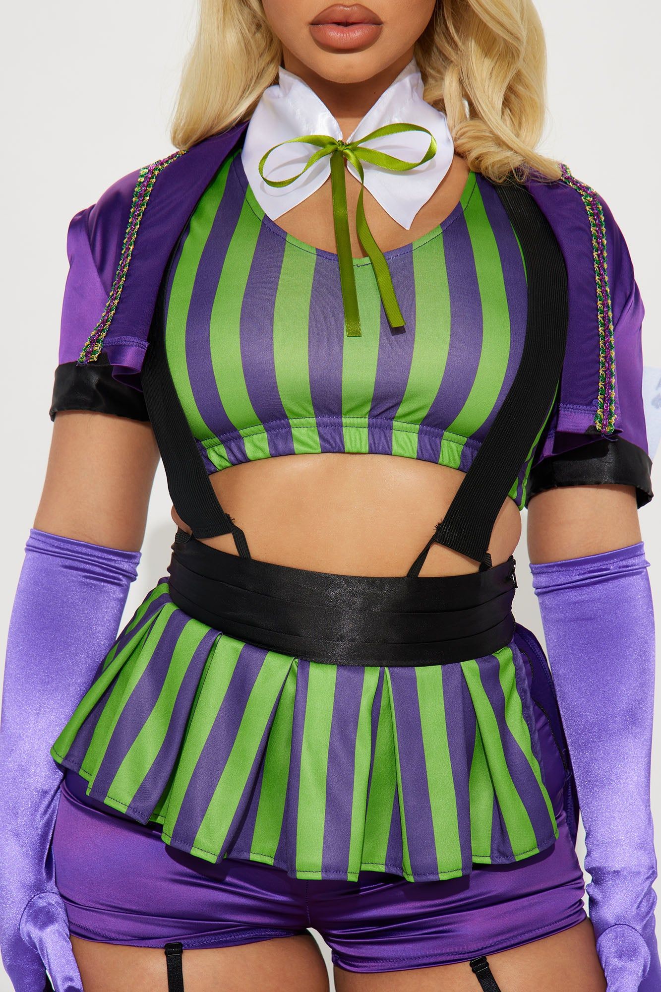 Mad Villain 5 Piece Costume Set - Purple/combo sold by Fashion Nova product image thumbnail 3