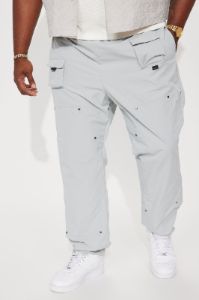 Right Amount Carpenter Utility Pants - Grey sold by Fashion Nova