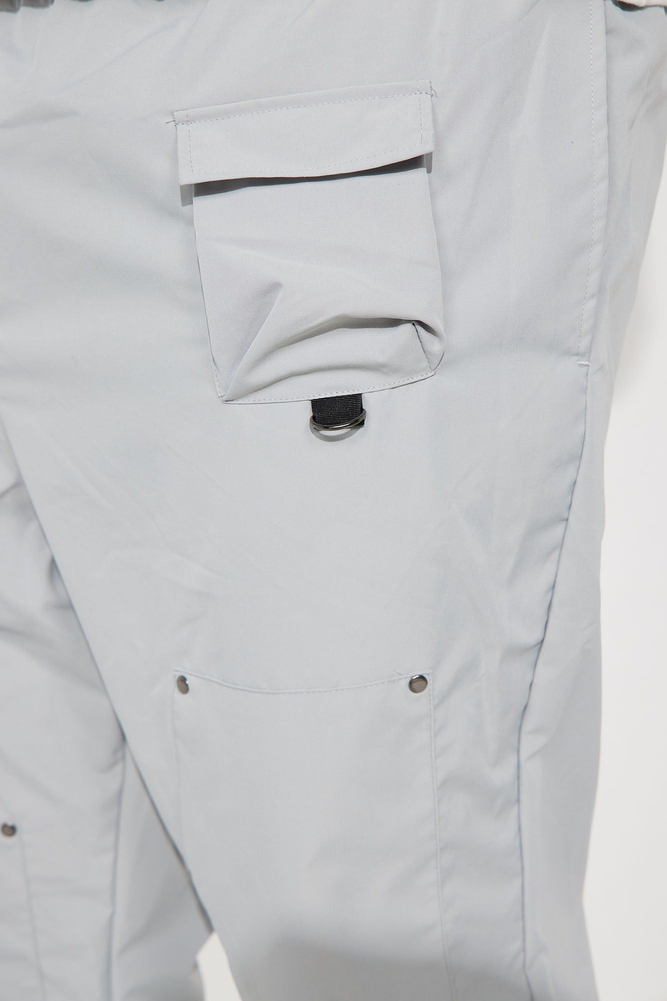 Right Amount Carpenter Utility Pants - Grey sold by Fashion Nova product image thumbnail 8