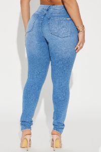 Calling Back Stretch Skinny Jeans - Medium Wash sold by Fashion Nova