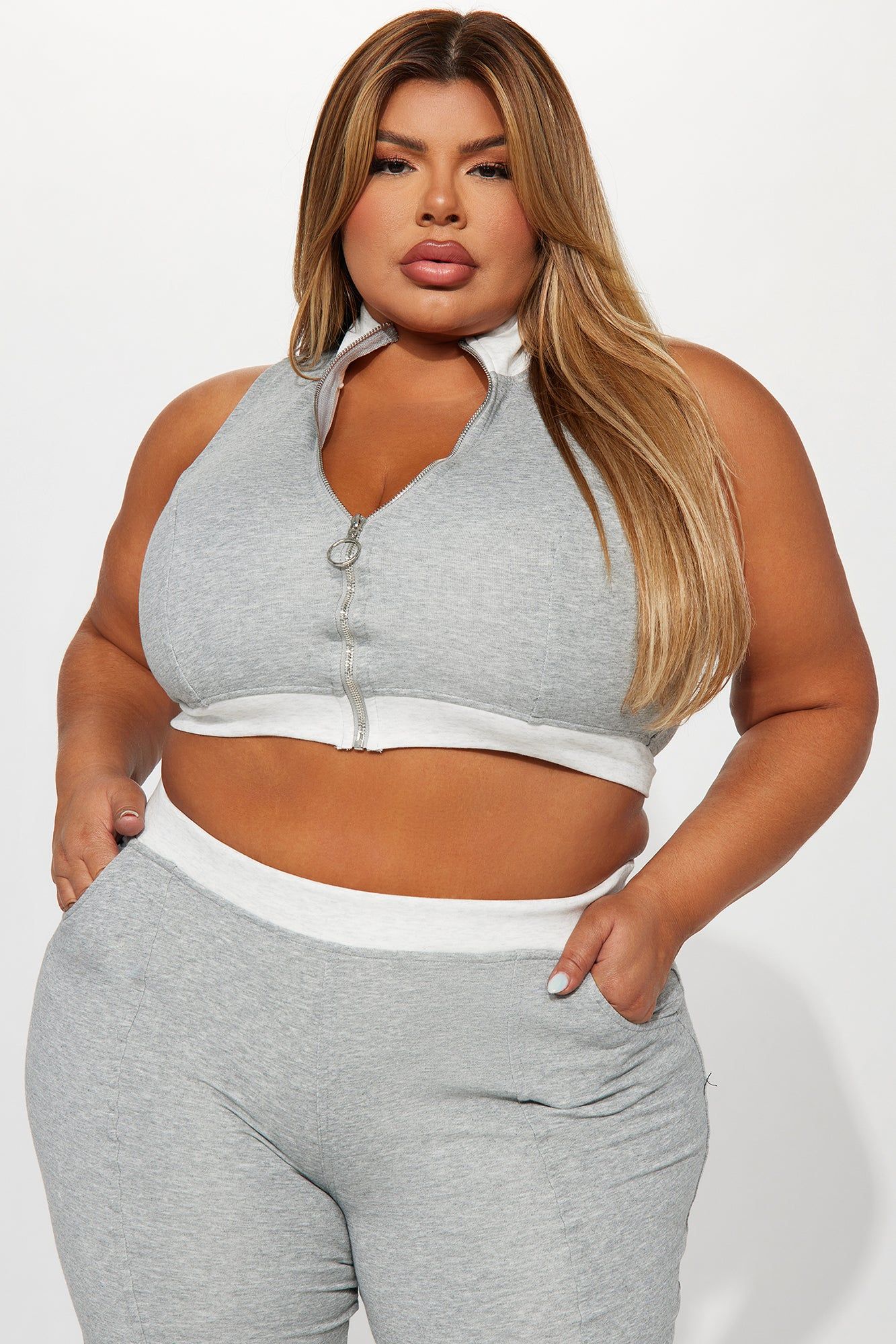 Good Dayz Pant Set - Grey/combo sold by Fashion Nova product image thumbnail 5