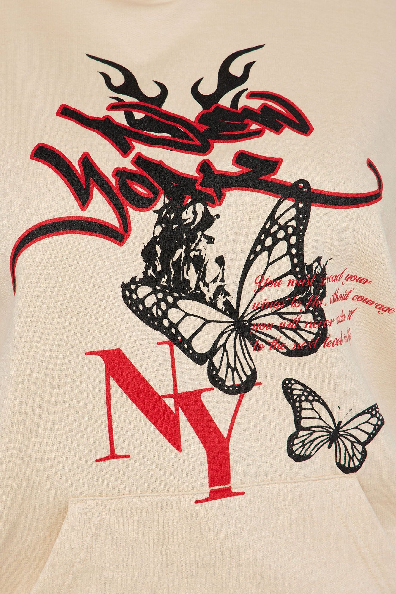 New York Bloom Hoodie - Natural/Combo sold by Fashion Nova product image thumbnail 7