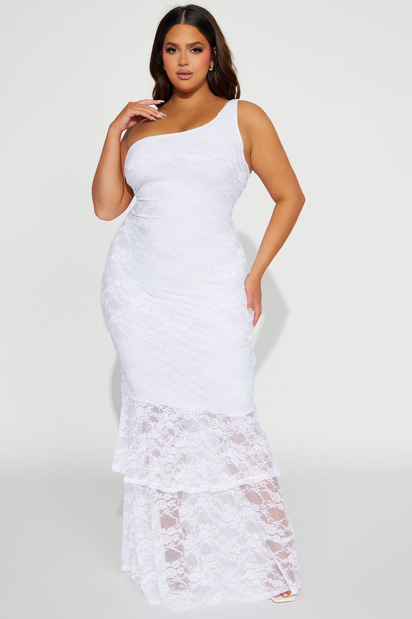 A Romantic Dream Lace Maxi Dress - Ivory sold by Fashion Nova product image thumbnail 4