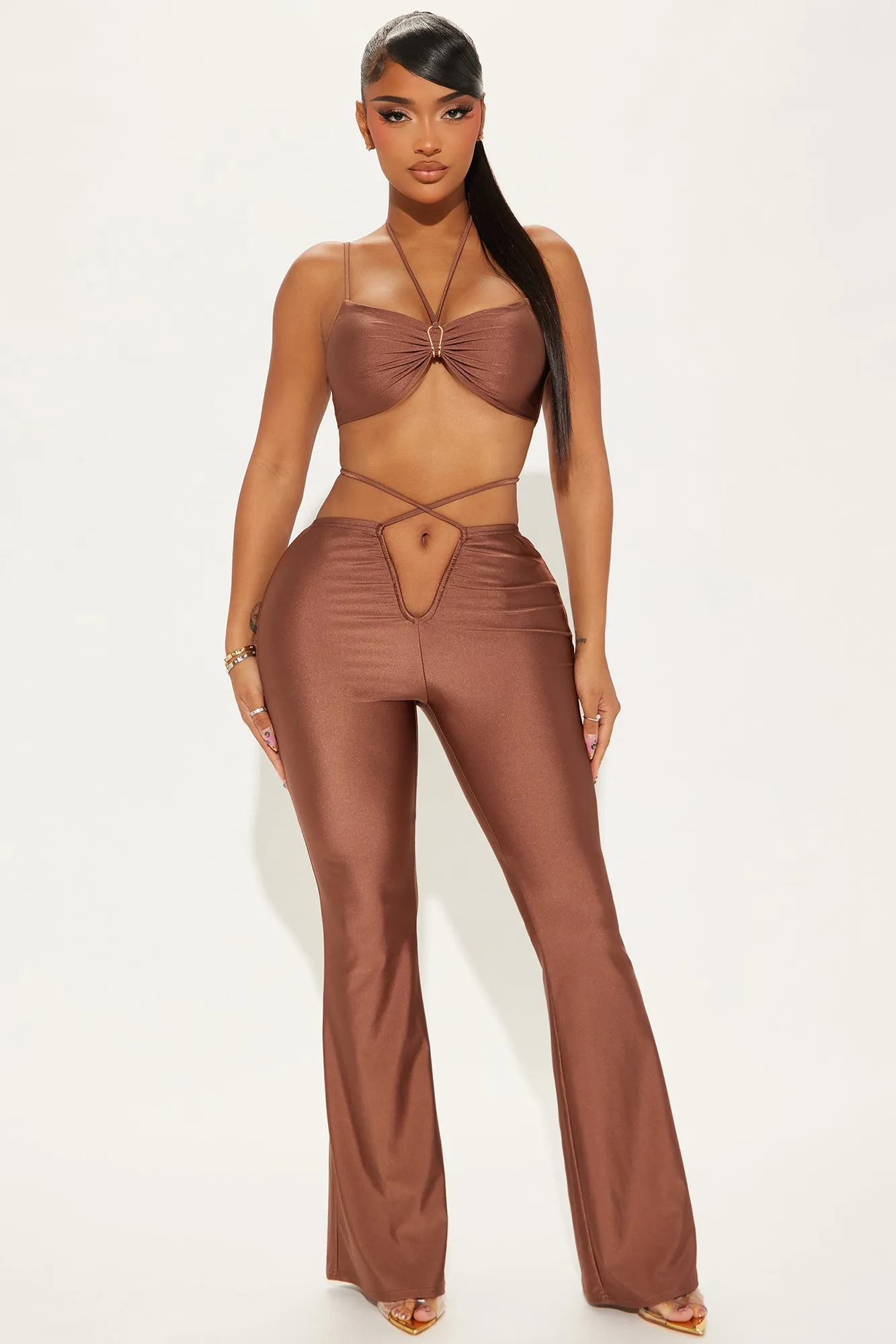 Be My Baby Pant Set - Mocha sold by Fashion Nova product image thumbnail 4