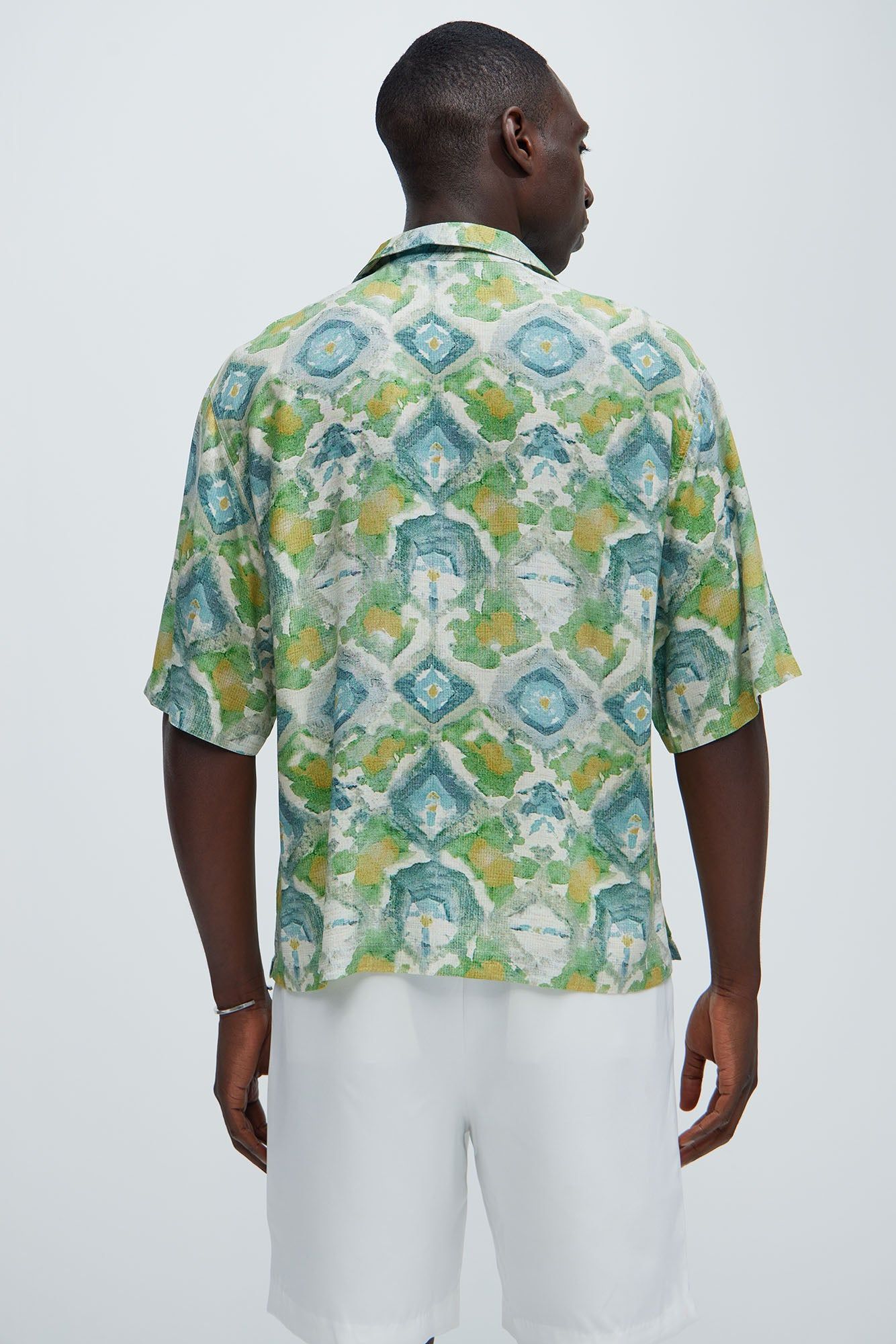 Hartwick Watercolor Shirt - Multi Color sold by Fashion Nova product image thumbnail 3