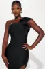 Alaia Bandage Midi Dress - Black sold by Fashion Nova
