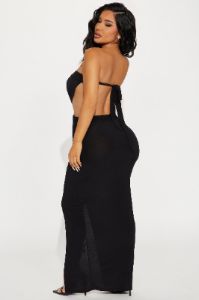 Summer In Bali Maxi Dress - Black sold by Fashion Nova