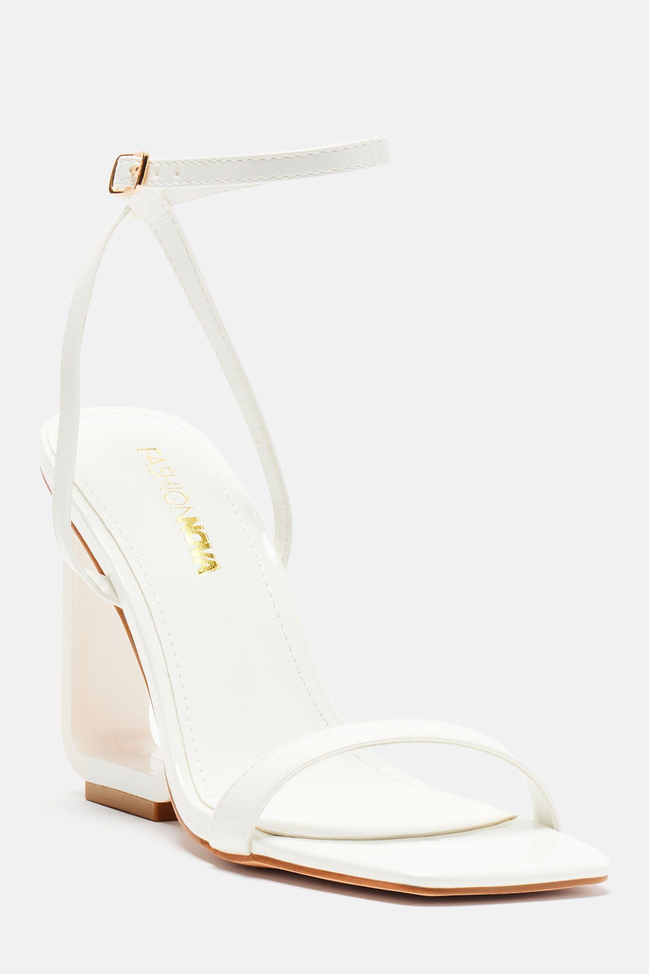 Here Today Gone Tomorrow Wedges - White sold by Fashion Nova product image thumbnail 2