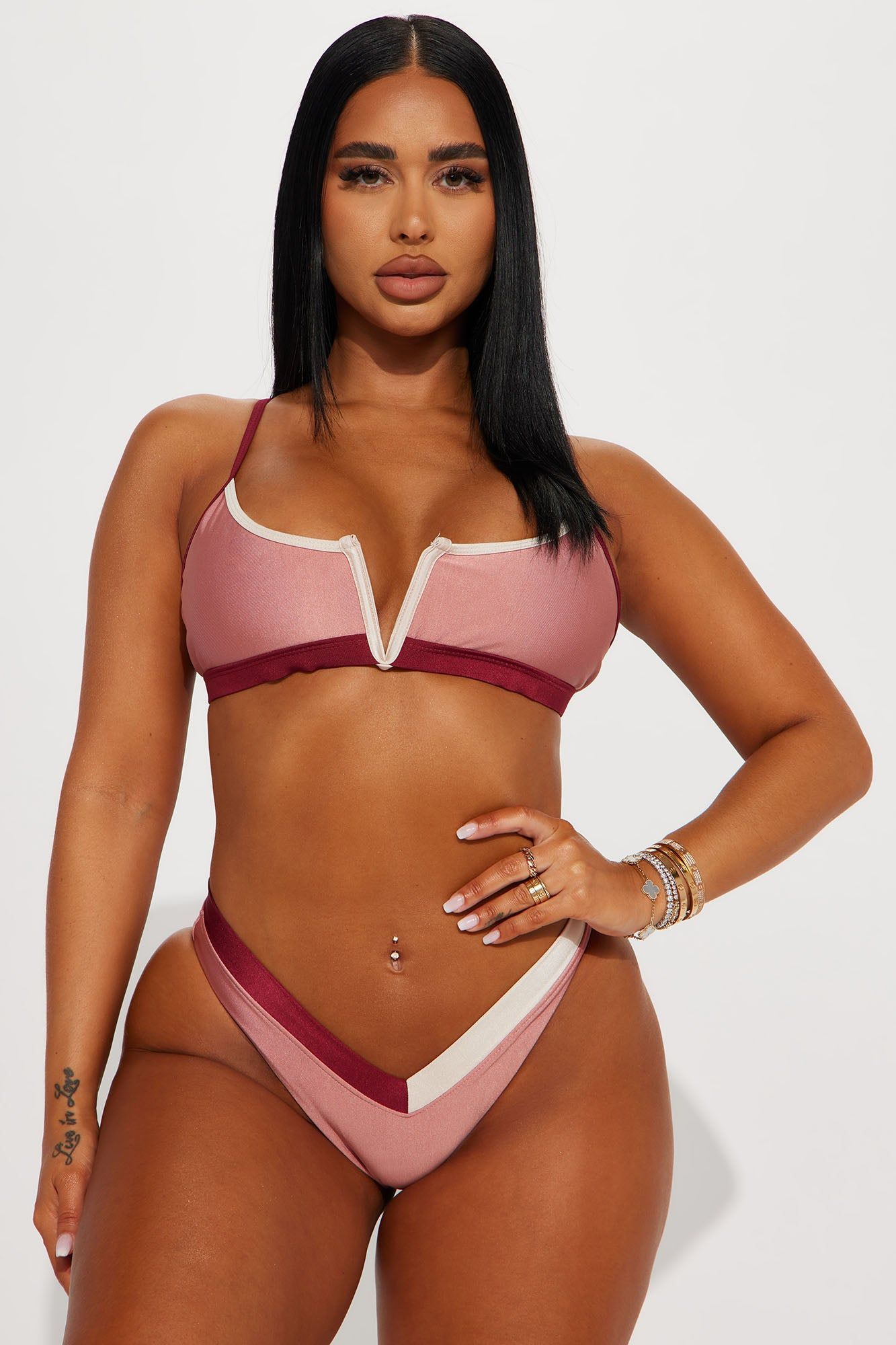 Luxe Escape Bralette Bikini Top - Rose sold by Fashion Nova product image thumbnail 3
