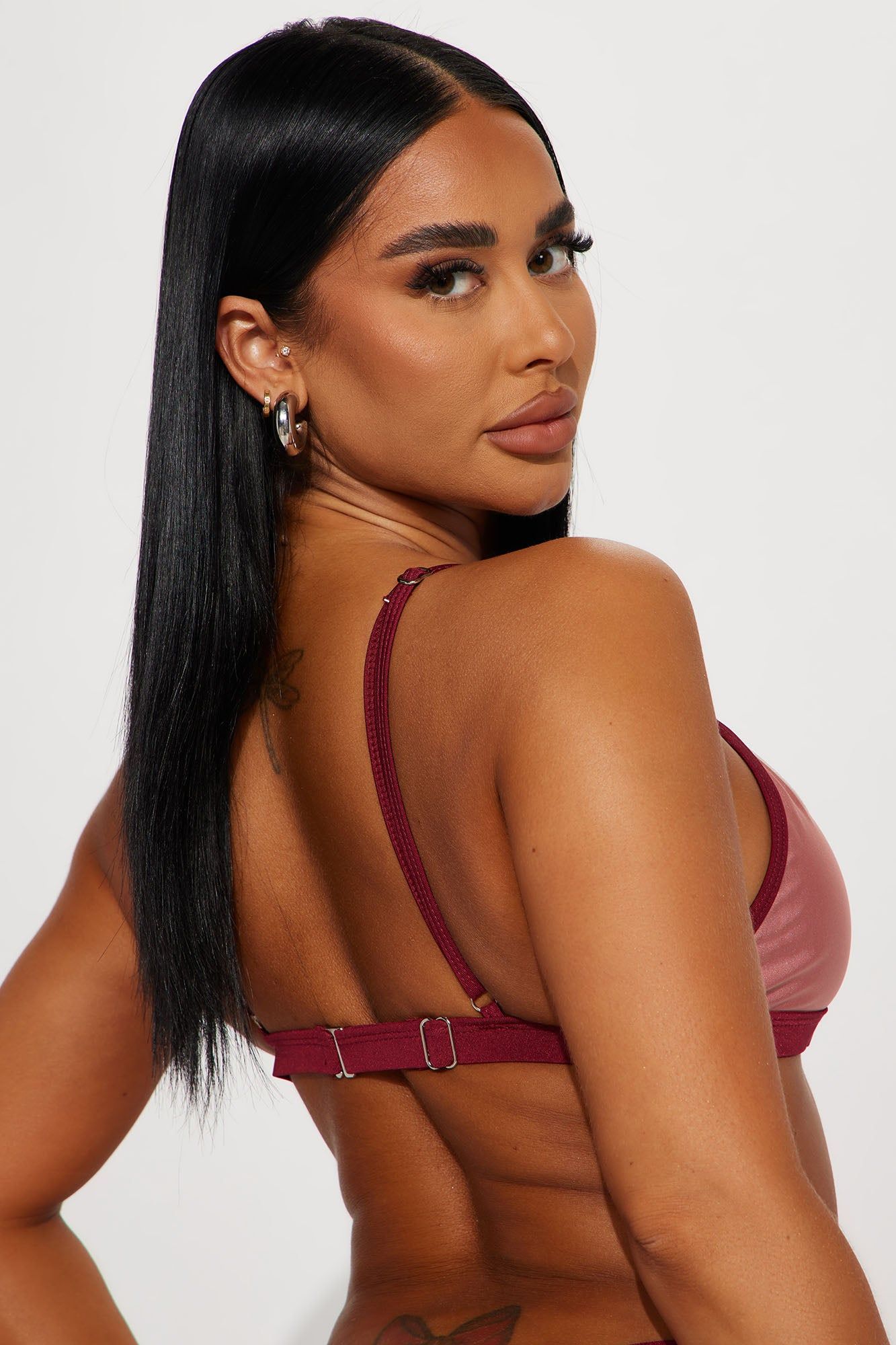 Luxe Escape Bralette Bikini Top - Rose sold by Fashion Nova product image thumbnail 4