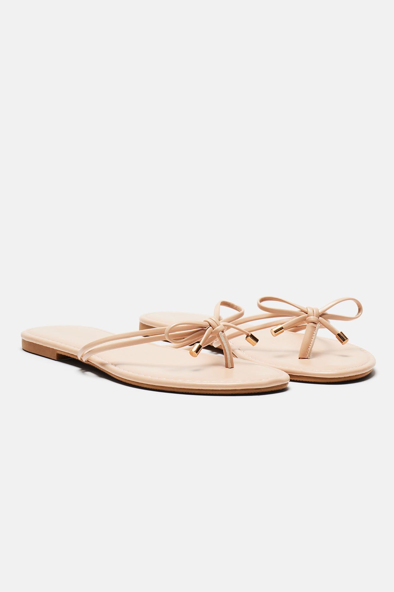 Cute As Can Be Flip Flops - Nude sold by Fashion Nova product image thumbnail 4