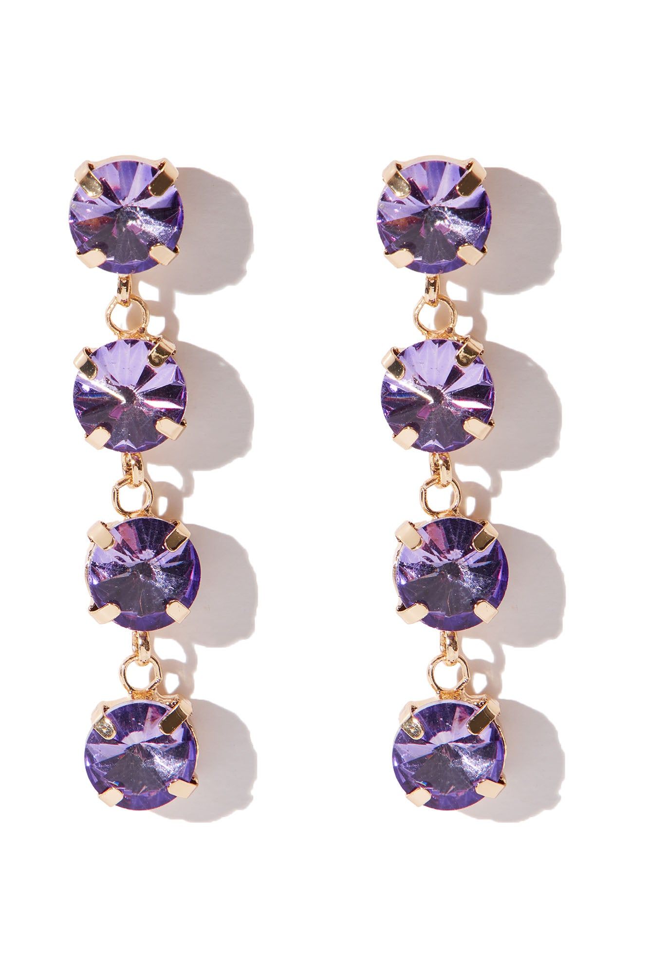 Lead You On Earrings - Purple sold by Fashion Nova product image thumbnail 3