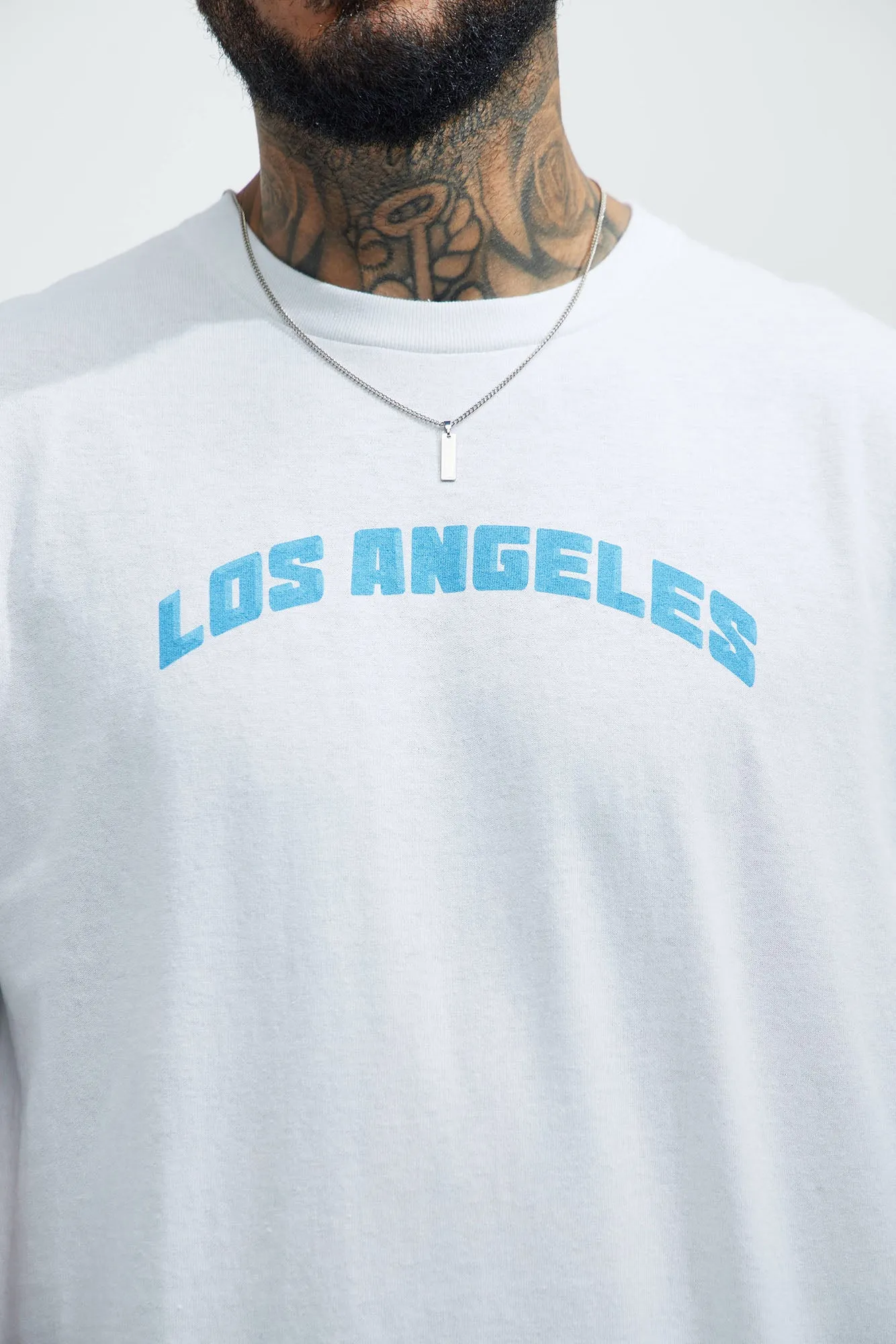 Neighborhood Short Sleeve Tee - White sold by Fashion Nova product image thumbnail 3