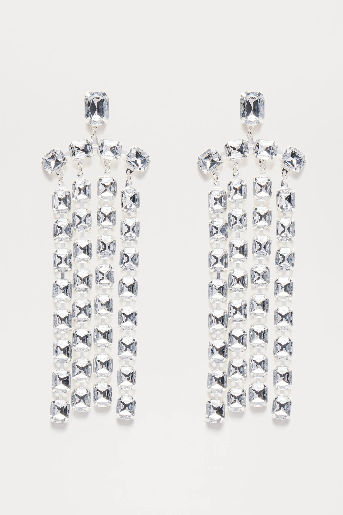 So Sophisticated Earrings - Silver sold by Fashion Nova product image thumbnail 3
