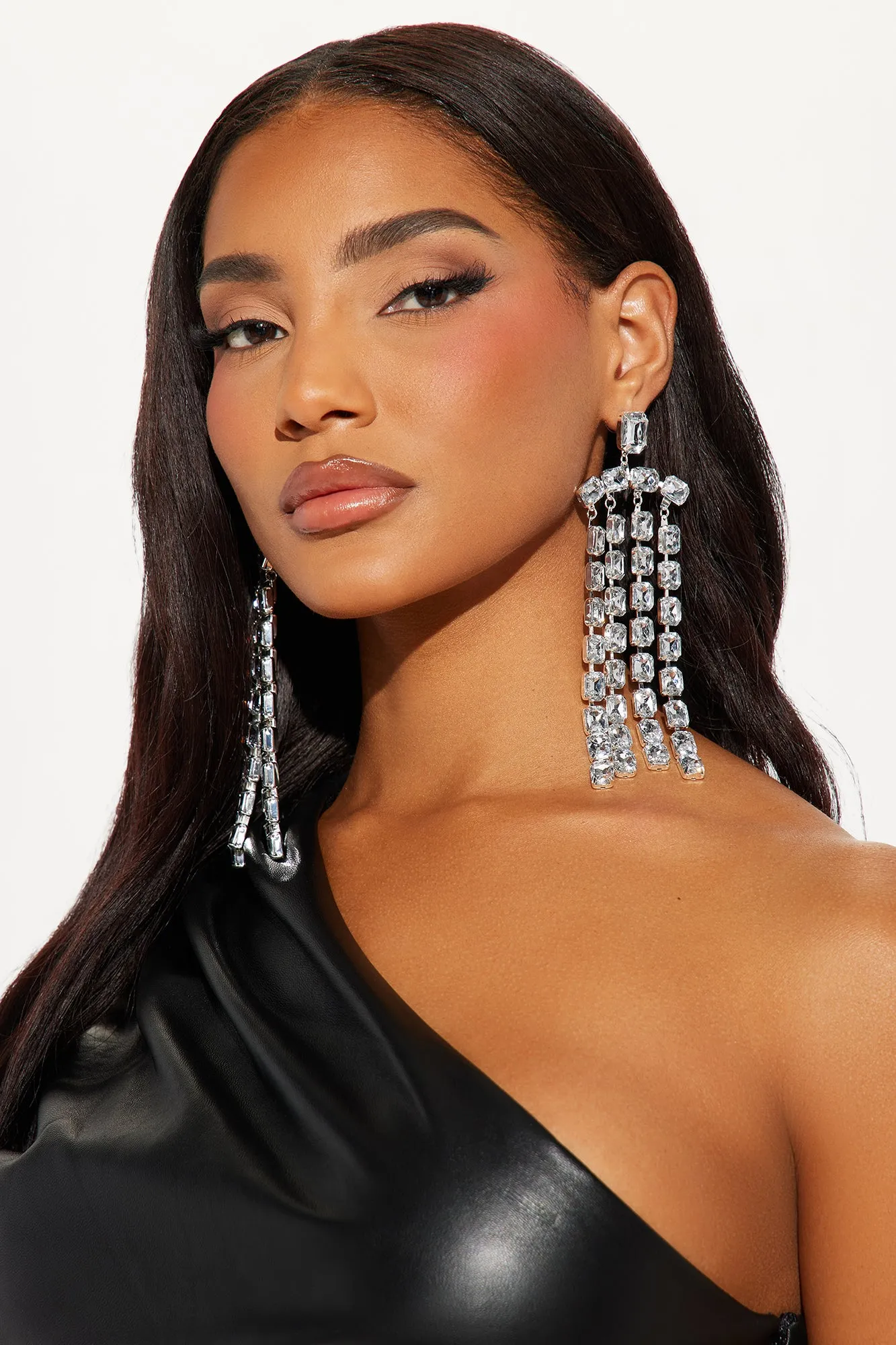 So Sophisticated Earrings - Silver sold by Fashion Nova product image thumbnail 2