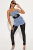 Mix It Up Faux Leather Jumpsuit - Black/combo sold by Fashion Nova