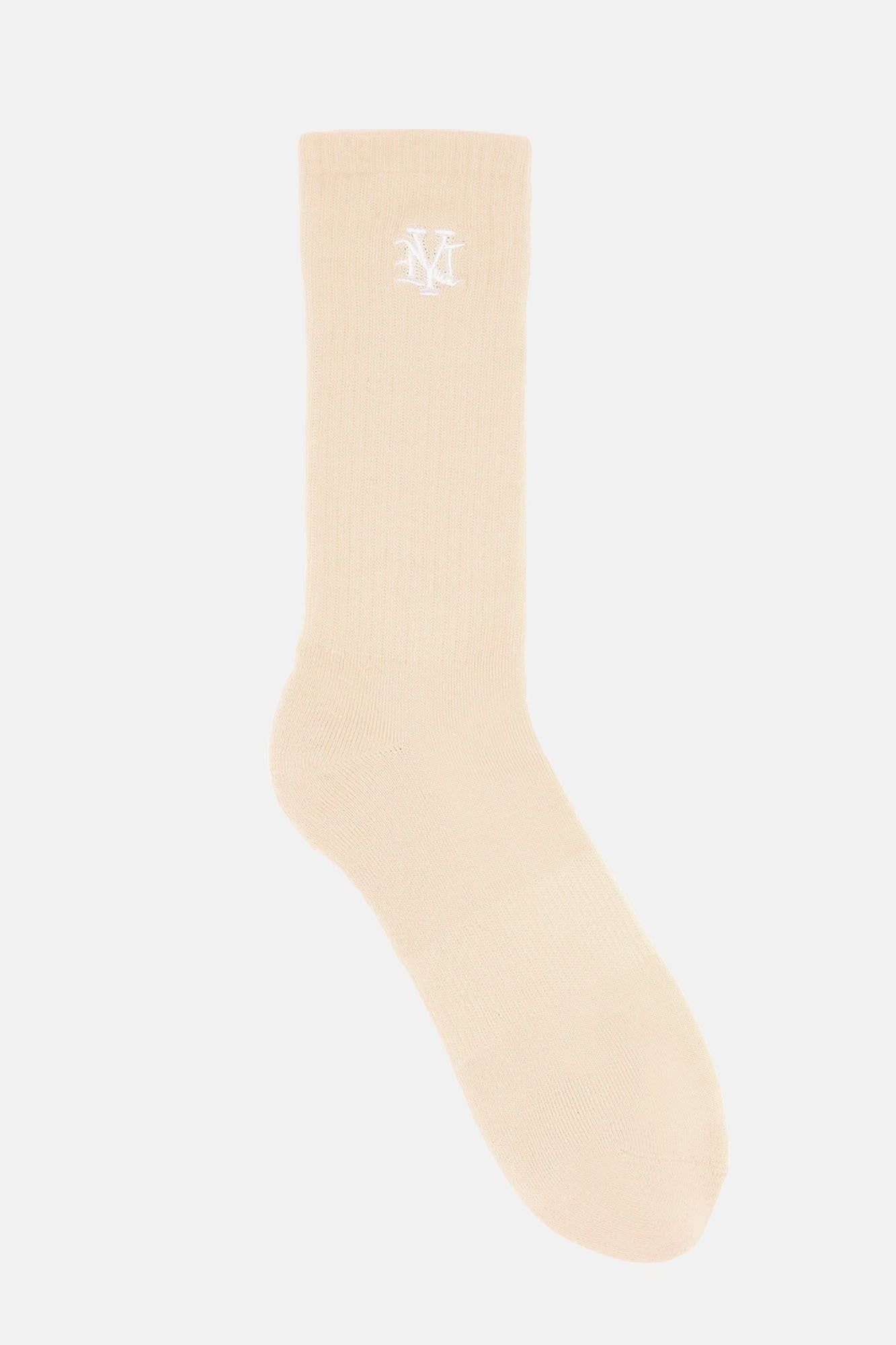 NY Crew Socks - Cream sold by Fashion Nova product image thumbnail 2