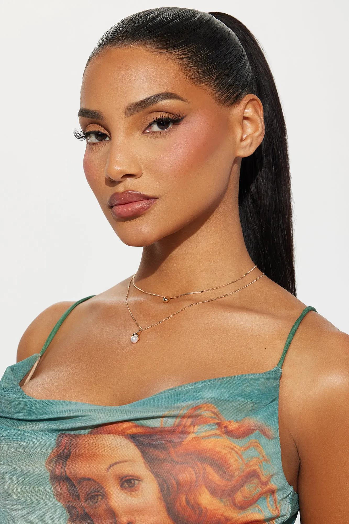 Napili Layered Necklace - Gold sold by Fashion Nova product image thumbnail 2