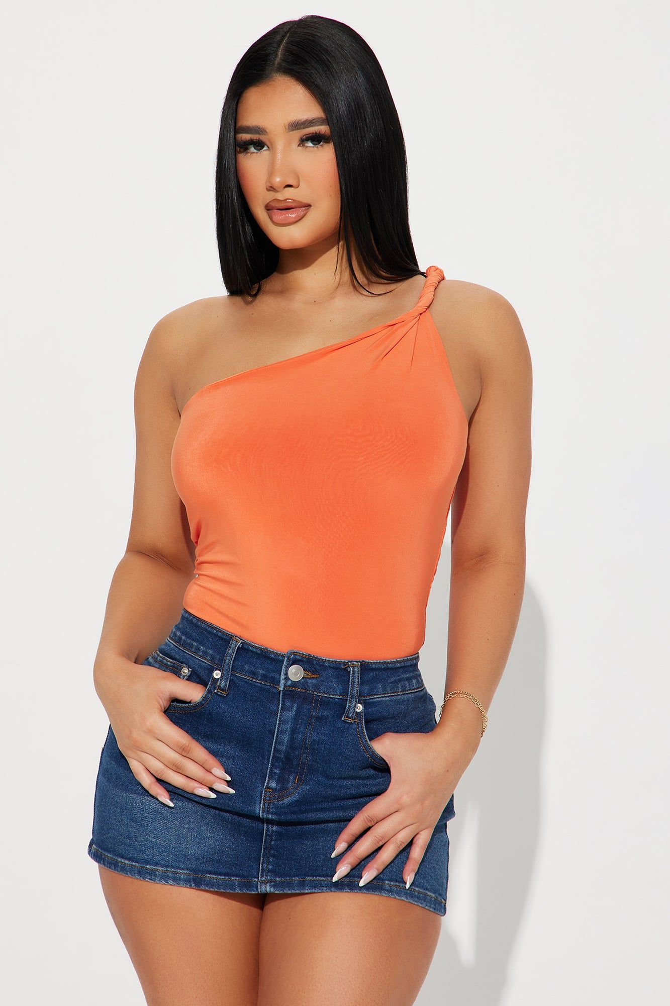Double Life Bodysuit - Orange sold by Fashion Nova product image thumbnail 3