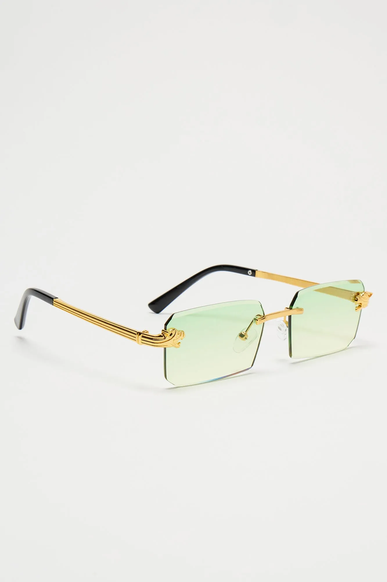 Burn It Down Sunglasses - Gold/combo sold by Fashion Nova product image thumbnail 4