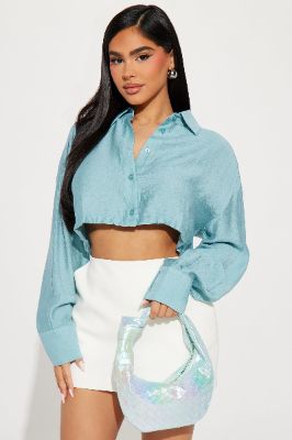 VIP Only Handbag - Iridescent sold by Fashion Nova