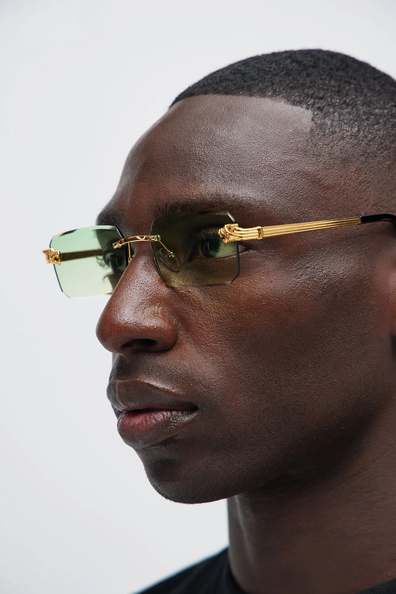 Burn It Down Sunglasses - Gold/combo sold by Fashion Nova product image thumbnail 3