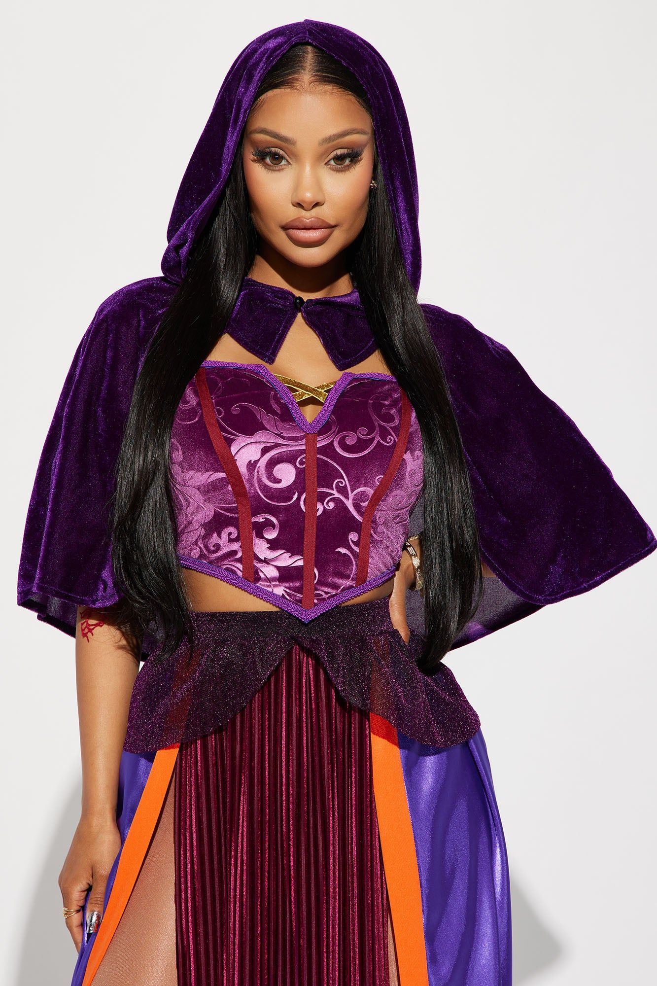 Sultry Witch 3 Piece Costume Set - Plum/Multi sold by Fashion Nova product image thumbnail 2