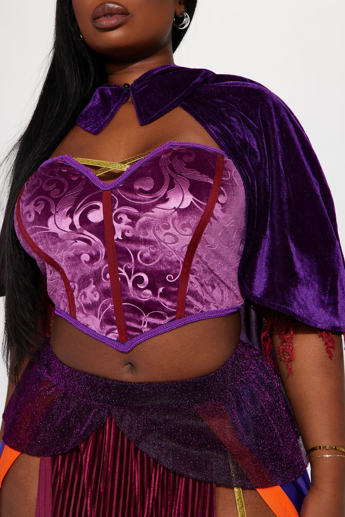 Sultry Witch 3 Piece Costume Set - Plum/Multi sold by Fashion Nova product image thumbnail 7