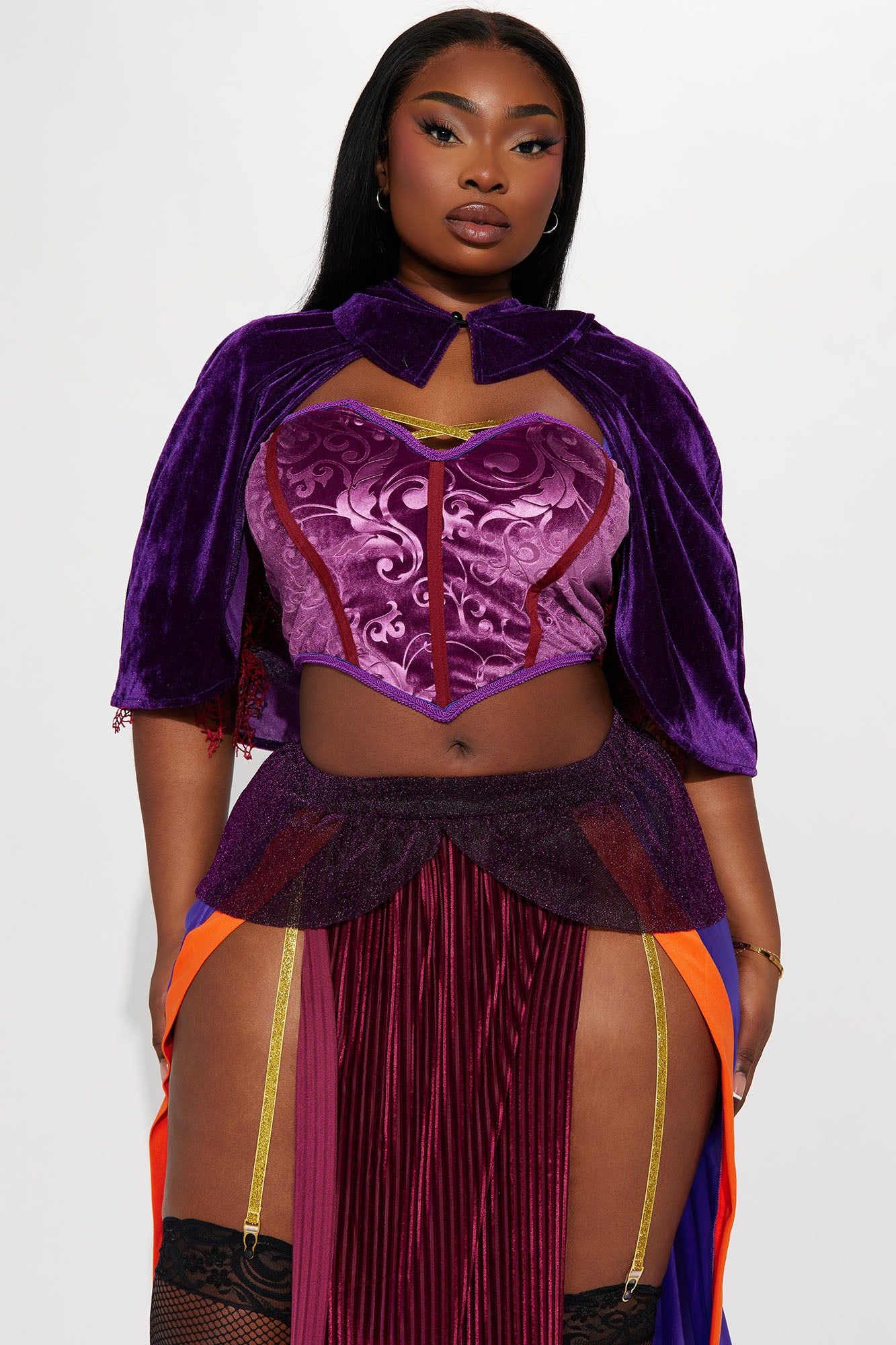 Sultry Witch 3 Piece Costume Set - Plum/Multi sold by Fashion Nova product image thumbnail 6