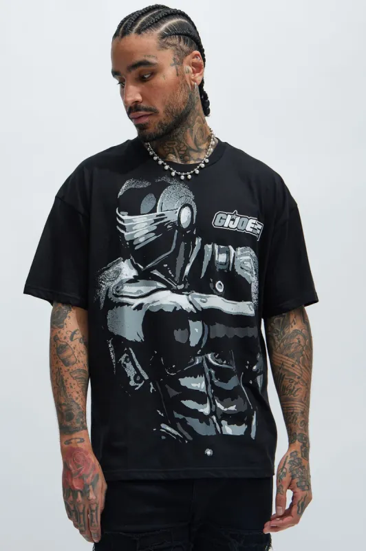 GI Joe Snake Eyes Oversized Short Sleeve Tee - Black sold by Fashion Nova