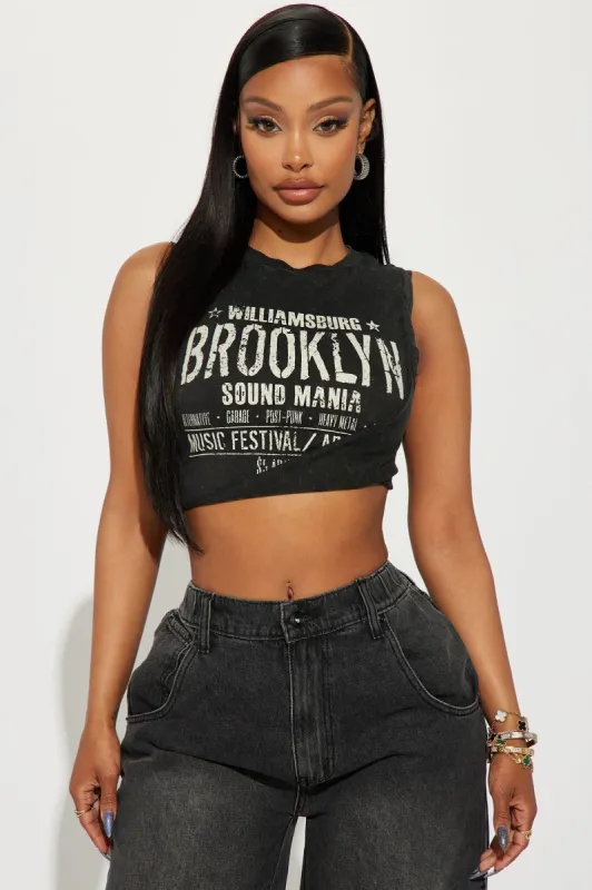 Brooklyn Trendy Tank Top - Charcoal made by Fashion Nova