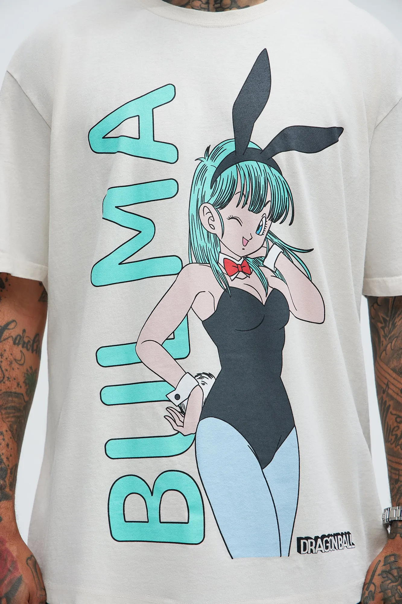 Dragon Ball Z Bulma Short Sleeve Tee - Sand sold by Fashion Nova product image thumbnail 2
