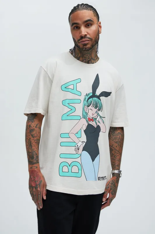 Dragon Ball Z Bulma Short Sleeve Tee - Sand sold by Fashion Nova