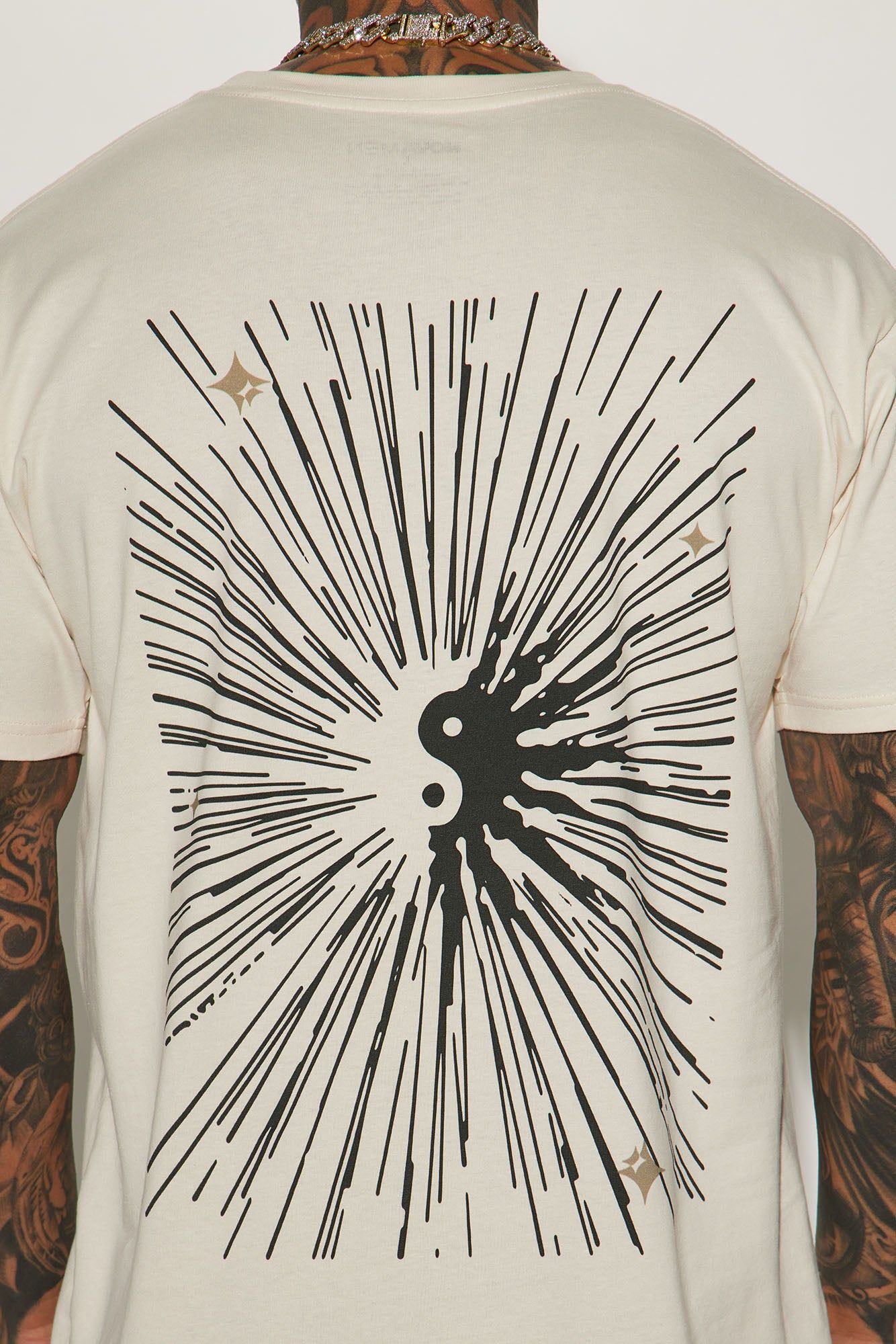 Equinox Short Sleeve Tee - Off White sold by Fashion Nova product image thumbnail 5