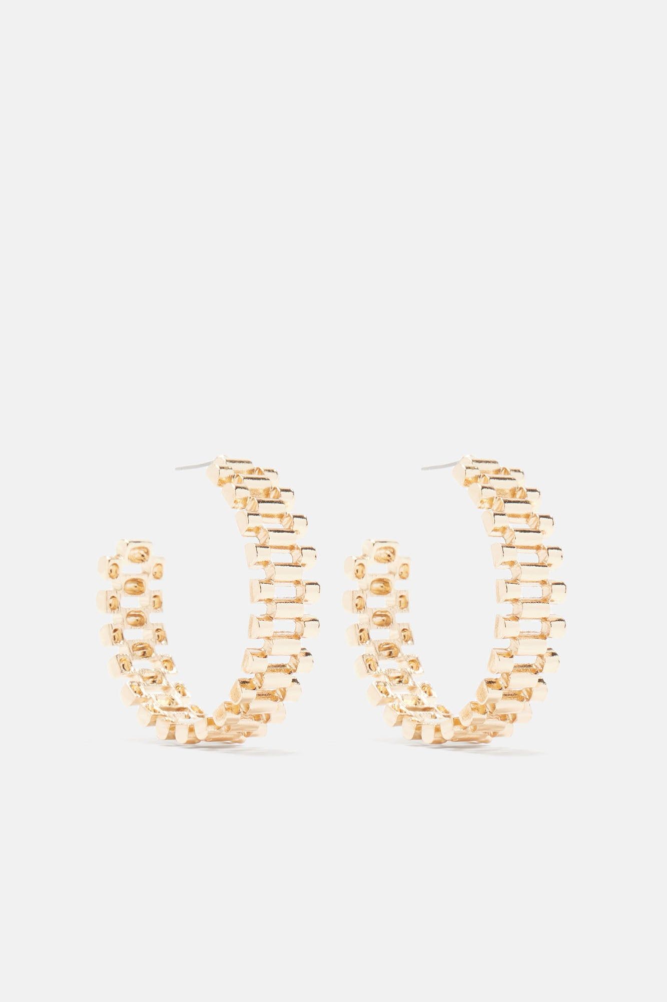 Always On Time Earrings - Gold sold by Fashion Nova product image thumbnail 3
