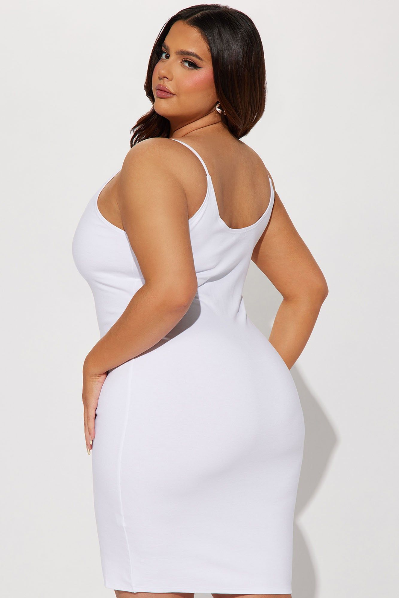 My Main Chic Midi Dress - White sold by Fashion Nova product image thumbnail 6